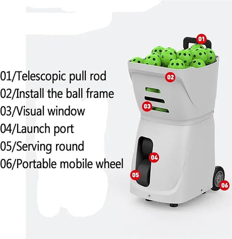 Macchina Sparapalline Pickleball allenamento Smart