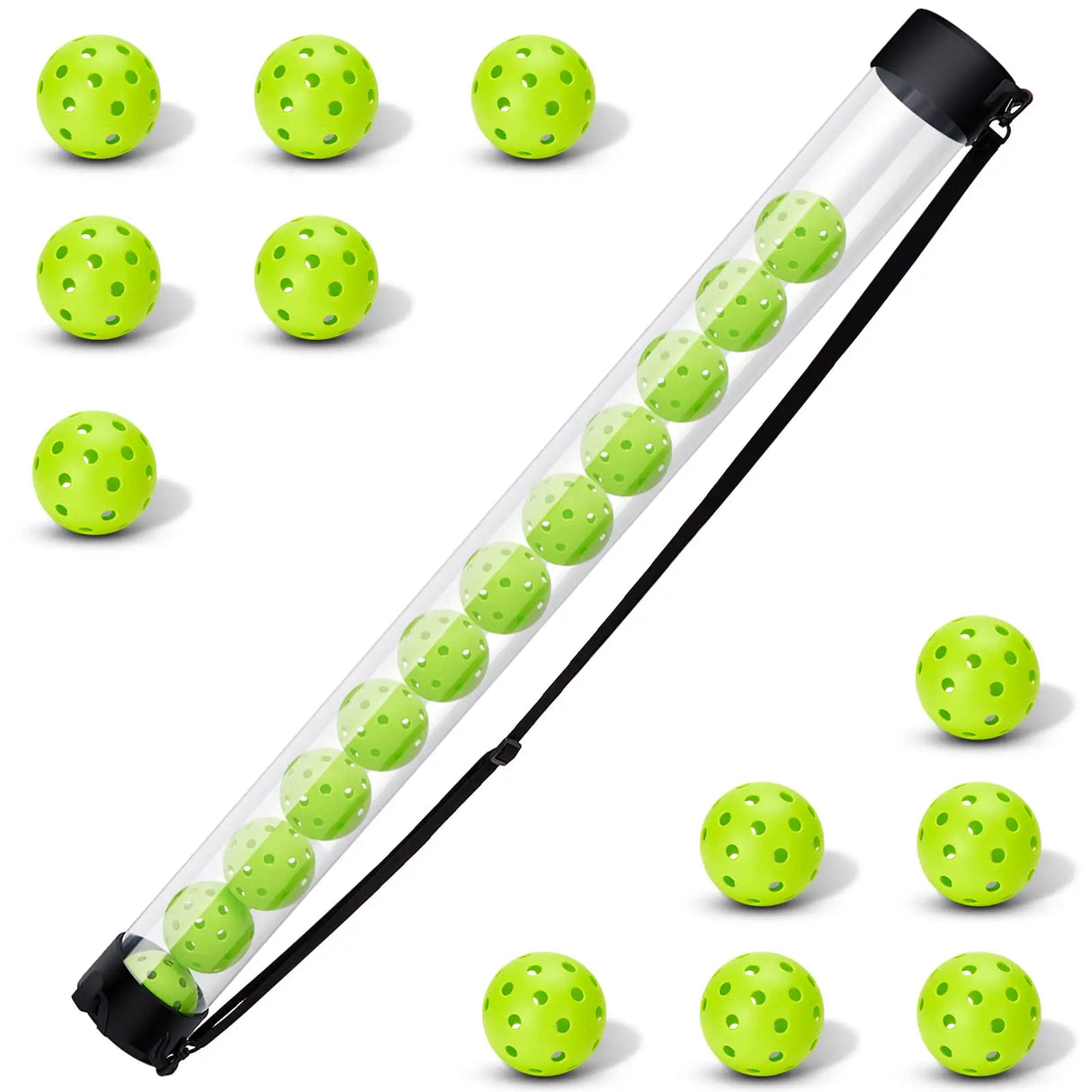 Tubo raccolta palline Pickleball,Tennis,Padel